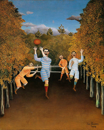 Football Players Henri Rousseau